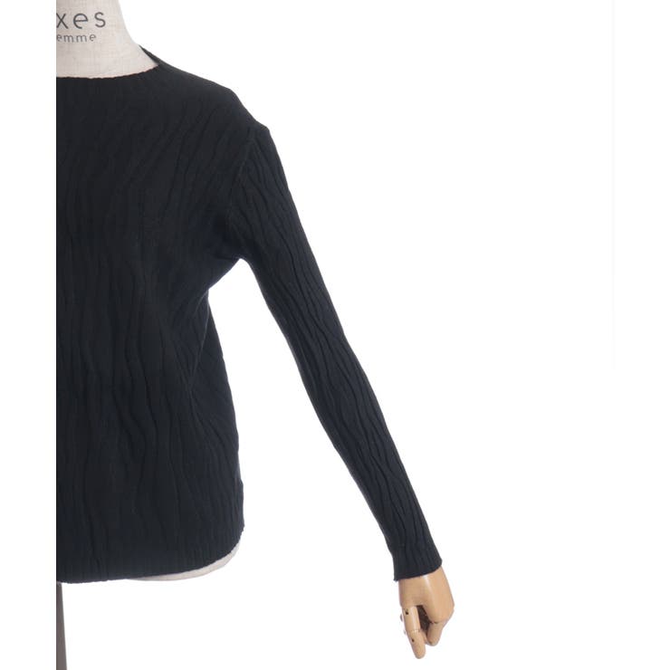 ジャカードニットプルオーバー | axes femme | 詳細画像23 