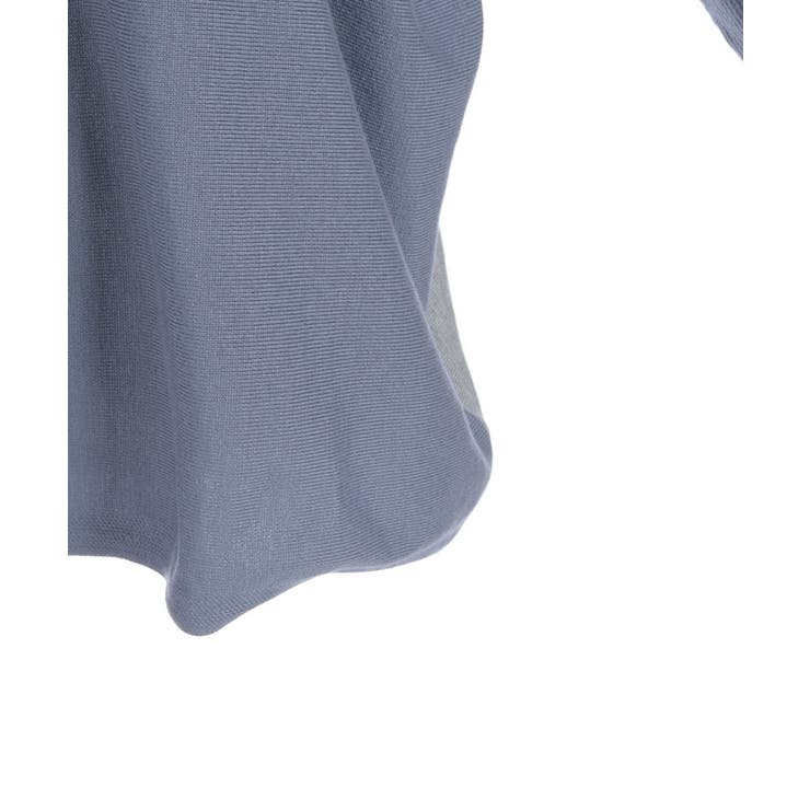 バイカラーニットチュニ | axes femme | 詳細画像11 