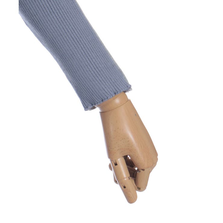 バイカラーニットチュニ | axes femme | 詳細画像14 