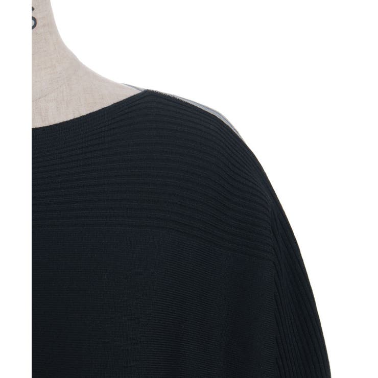 バイカラーニットチュニ | axes femme | 詳細画像21 