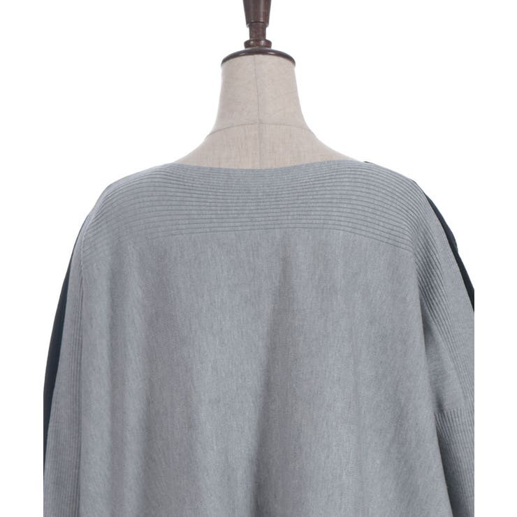 バイカラーニットチュニ | axes femme | 詳細画像22 