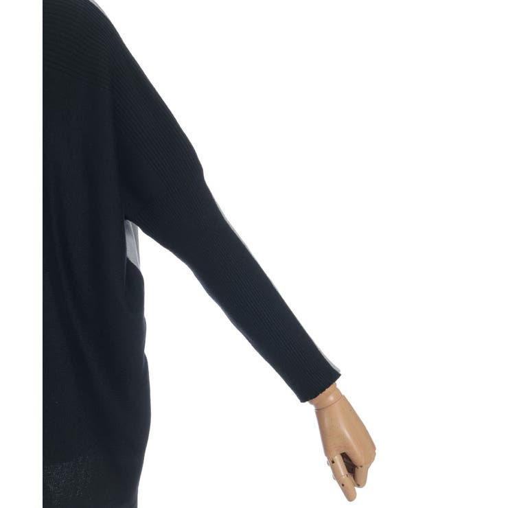 バイカラーニットチュニ | axes femme | 詳細画像23 