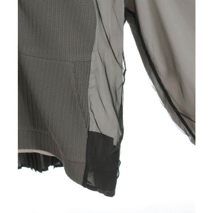 チュール切替カーデ | axes femme | 詳細画像12 