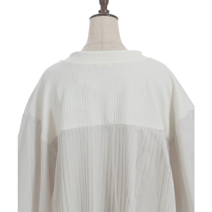 チュール切替カーデ | axes femme | 詳細画像23 