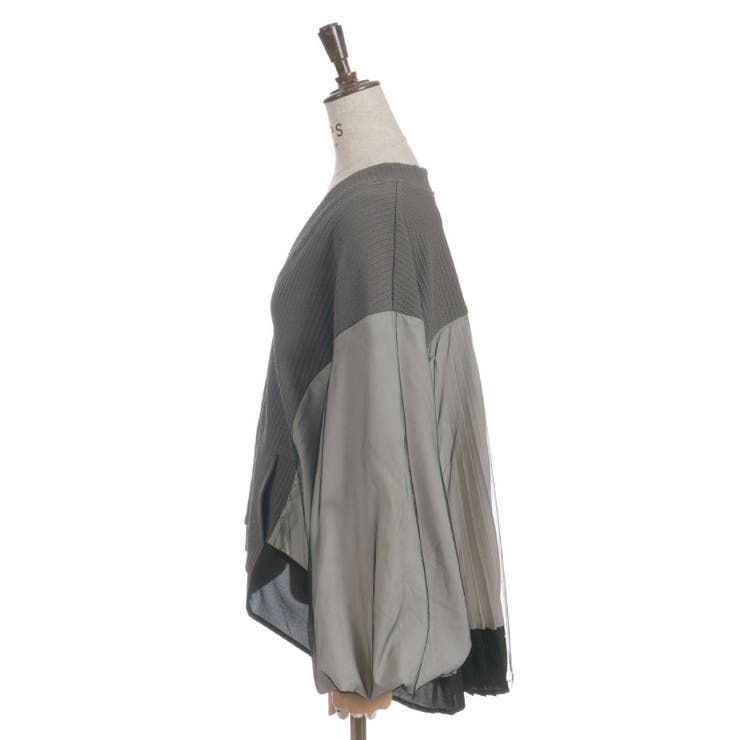 チュール切替カーデ | axes femme | 詳細画像9 