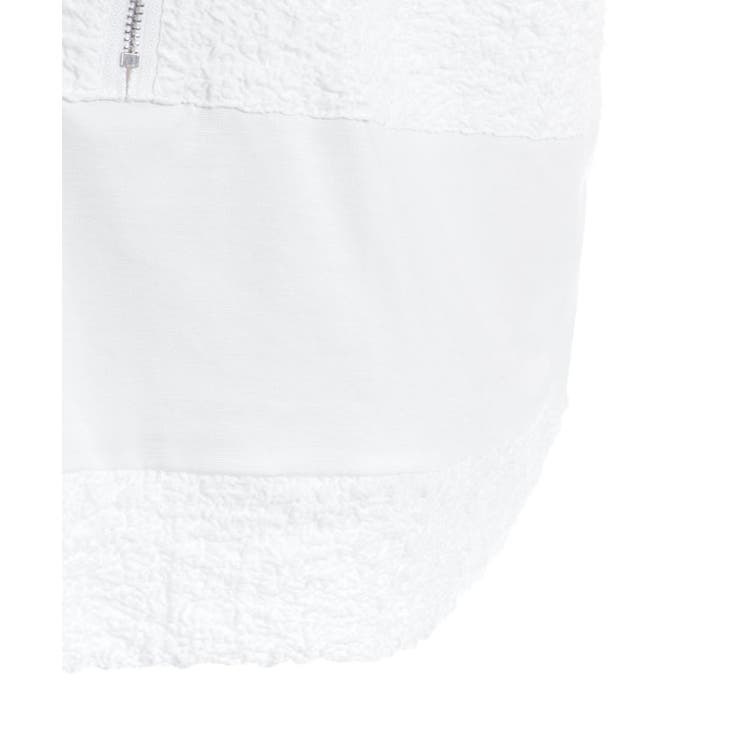 異素材切替パーカー | axes femme | 詳細画像18 