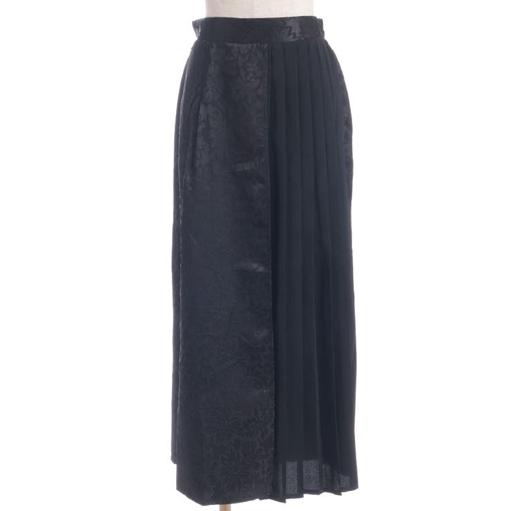 異素材プリーツ切替パンツ | axes femme | 詳細画像7 