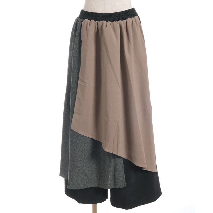 アシメレイヤードパンツ | axes femme | 詳細画像4 