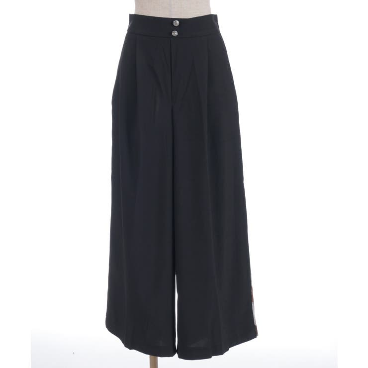 サイドＰＴ切替フレアパンツ | axes femme | 詳細画像12 