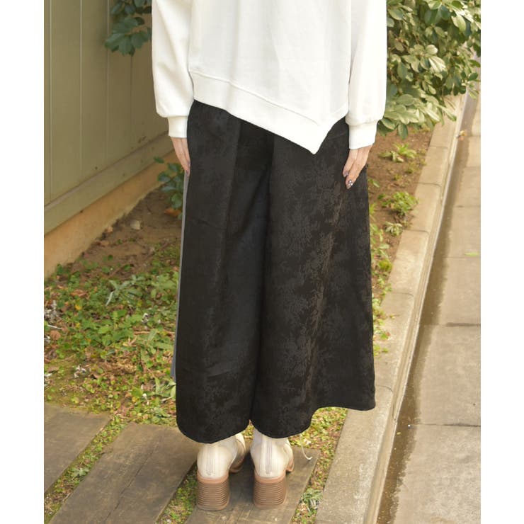 異素材切替パンツ | axes femme | 詳細画像6 