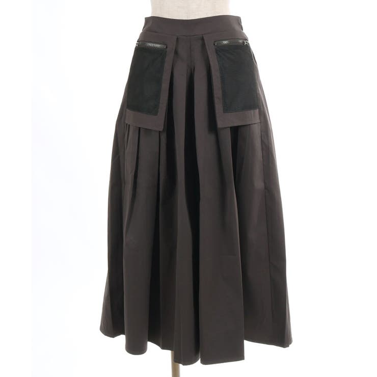 メッシュデザインフレアパンツ | axes femme | 詳細画像12 