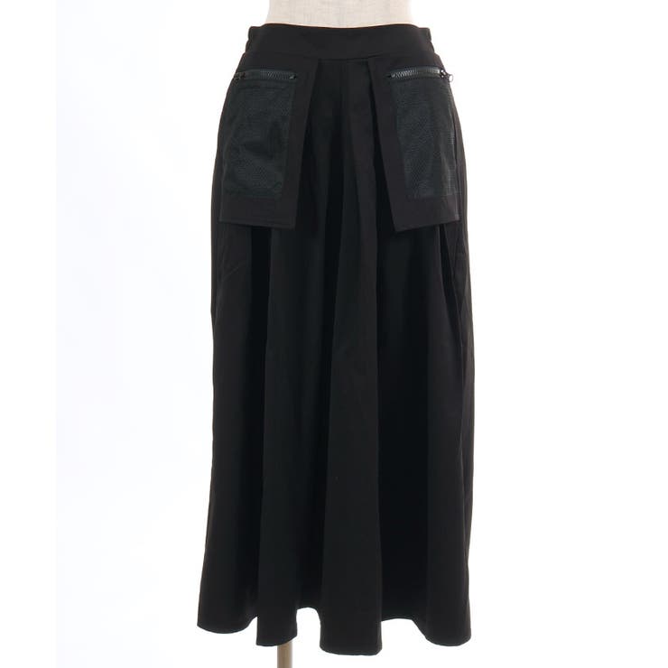 メッシュデザインフレアパンツ | axes femme | 詳細画像7 