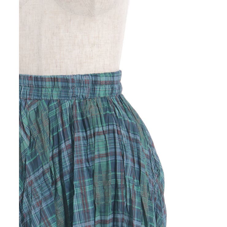 シワ加工チェック柄スカート | axes femme | 詳細画像11 