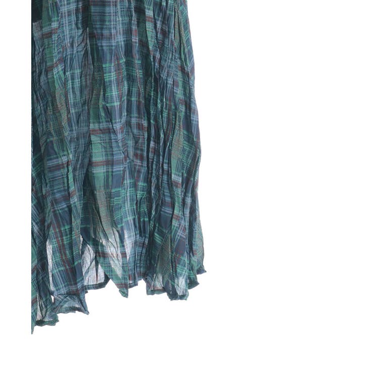 シワ加工チェック柄スカート | axes femme | 詳細画像12 