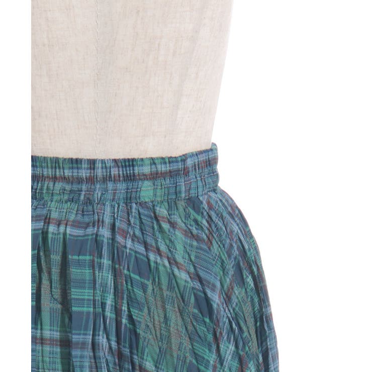 シワ加工チェック柄スカート | axes femme | 詳細画像14 