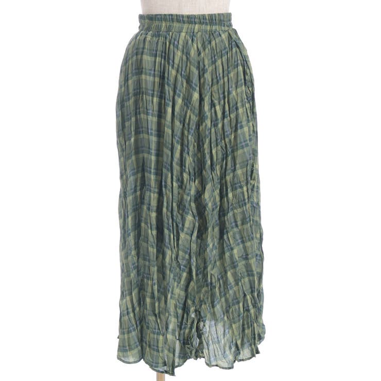 シワ加工チェック柄スカート | axes femme | 詳細画像16 