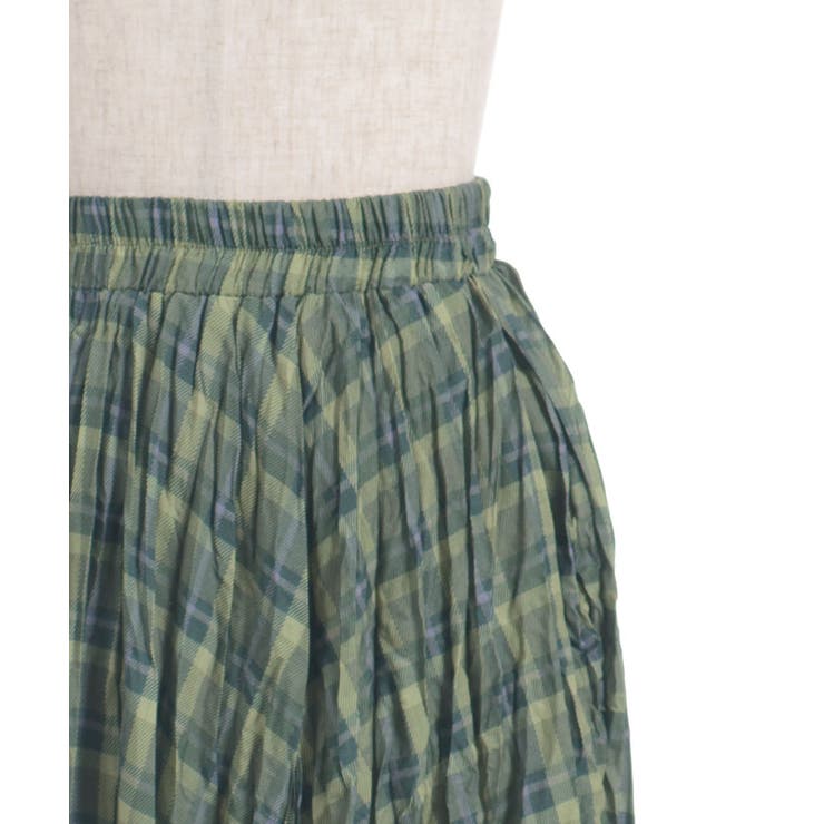 シワ加工チェック柄スカート | axes femme | 詳細画像19 
