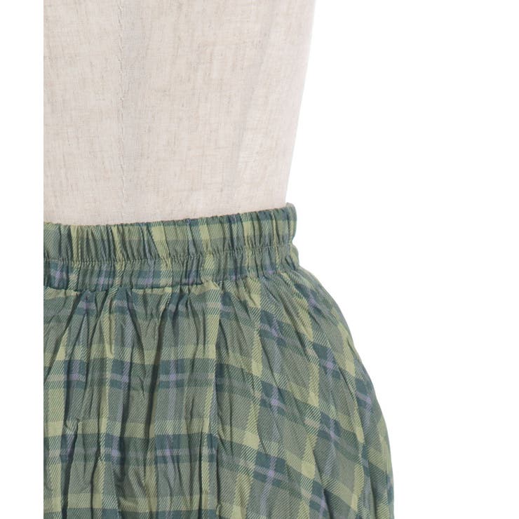 シワ加工チェック柄スカート | axes femme | 詳細画像22 