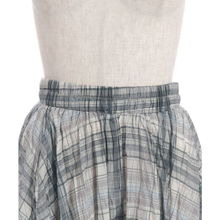 シワ加工チェック柄スカート | axes femme | 詳細画像28 