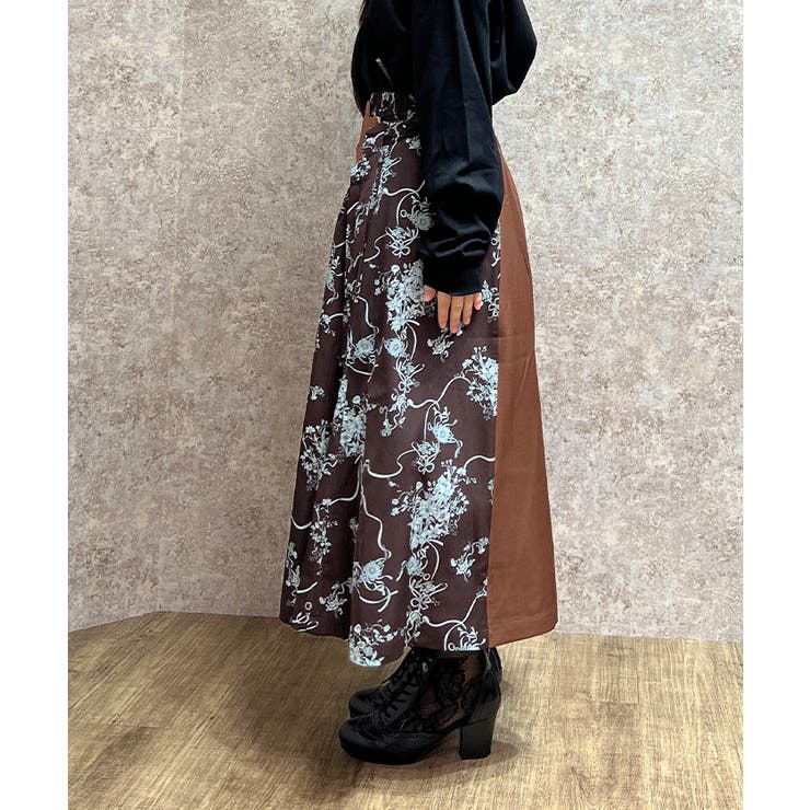 アシメ飾りベルトスカート | axes femme | 詳細画像2 