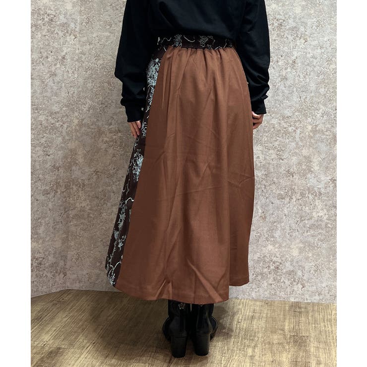 アシメ飾りベルトスカート | axes femme | 詳細画像3 