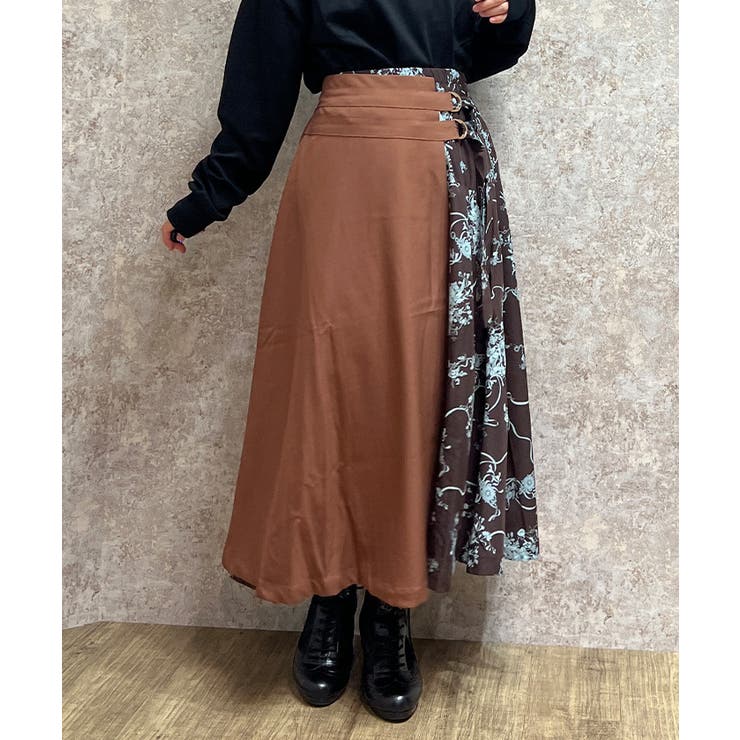 アシメ飾りベルトスカート | axes femme | 詳細画像4 