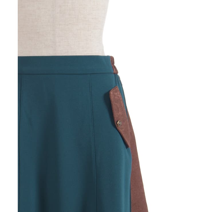 異素材切替スカート | axes femme | 詳細画像11 