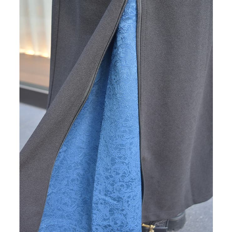 異素材切替スカート | axes femme | 詳細画像5 