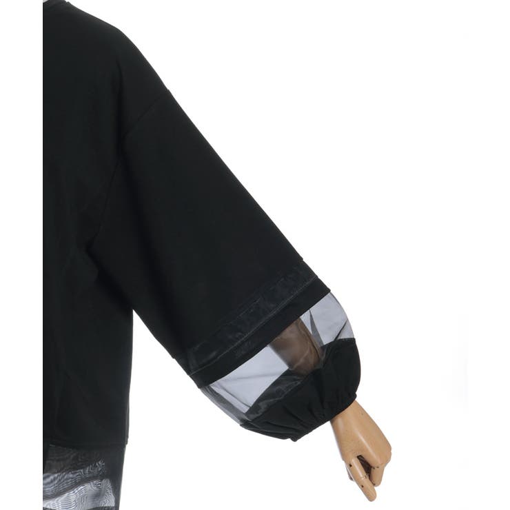 ダンボールカットシア切替プルオーバー | axes femme | 詳細画像28 