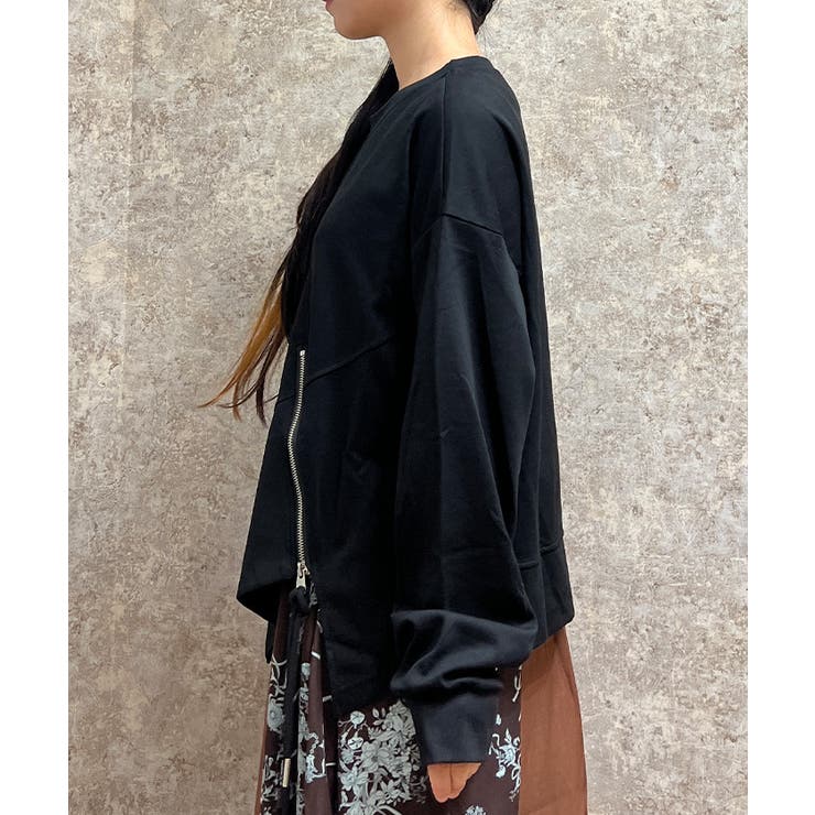 ジップデザインプルオーバー | axes femme | 詳細画像2 