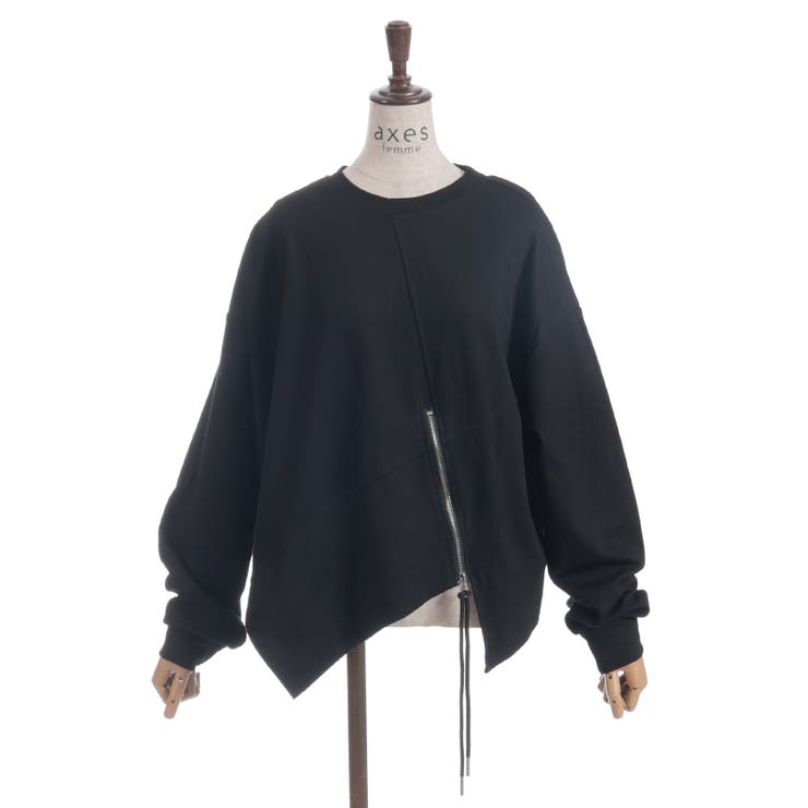 ジップデザインプルオーバー | axes femme | 詳細画像4 