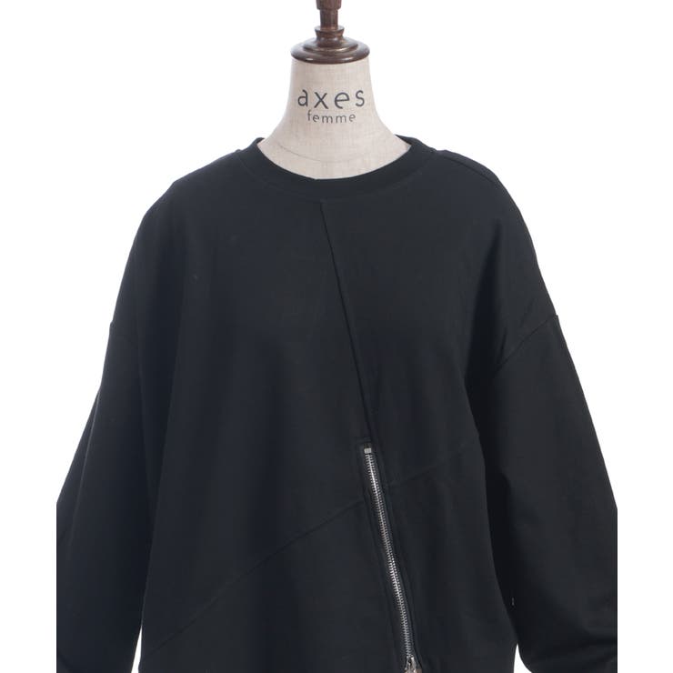 ジップデザインプルオーバー | axes femme | 詳細画像7 