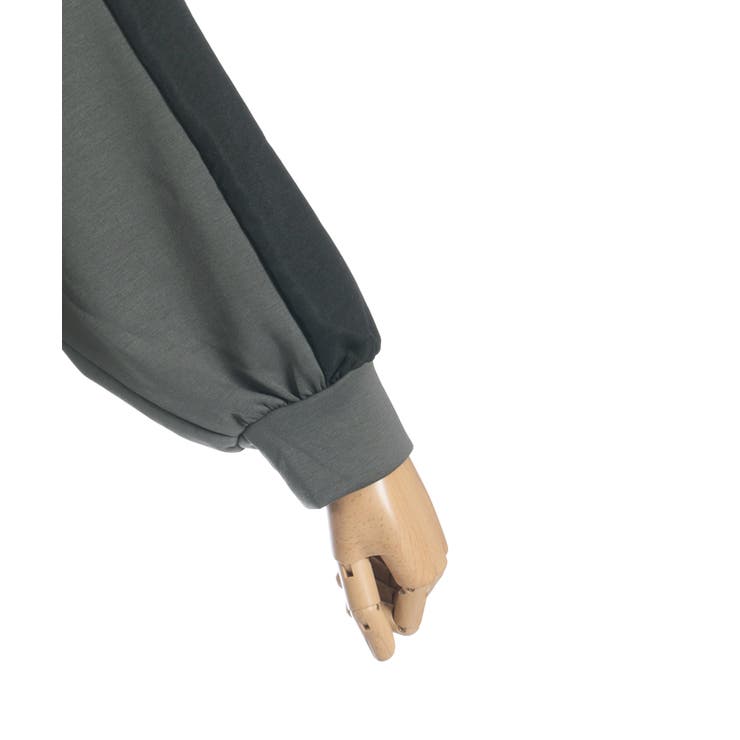 異素材配色パーカー | axes femme | 詳細画像21 