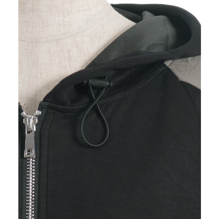 異素材配色パーカー | axes femme | 詳細画像27 