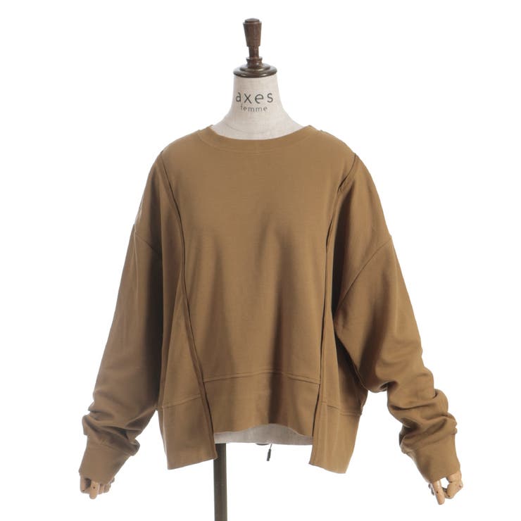 バックジッププルオーバー | axes femme | 詳細画像21 