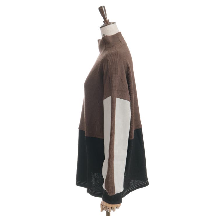 異素材切替プルオーバー | axes femme | 詳細画像12 