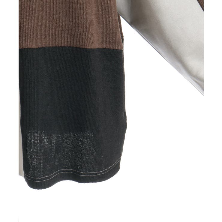 異素材切替プルオーバー | axes femme | 詳細画像15 