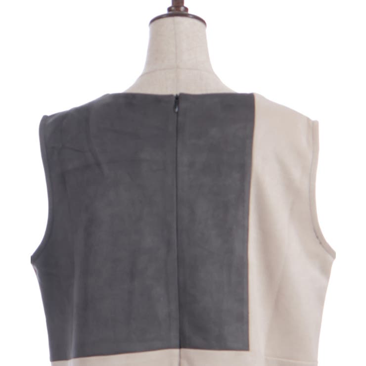 配色スエードワンピース | axes femme | 詳細画像18 