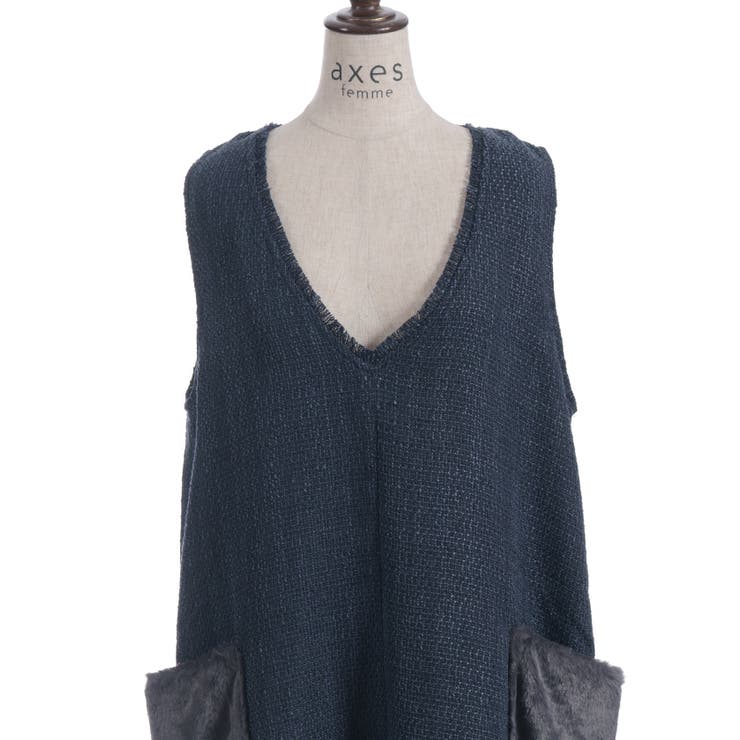 ツイードジャンスカ | axes femme | 詳細画像9 