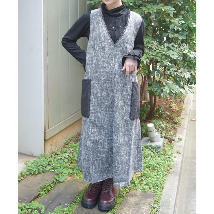 グレー | ツイードジャンスカ | axes femme