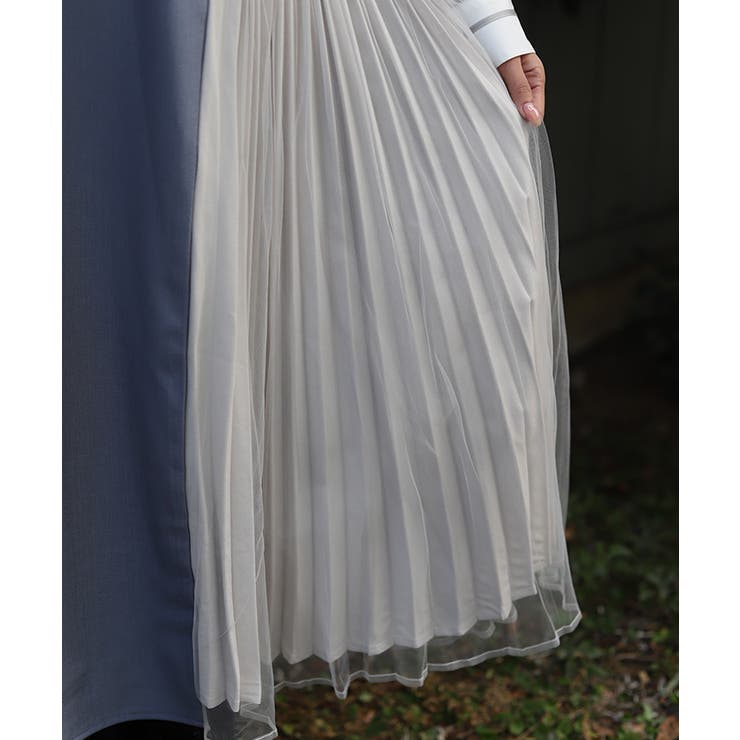 サイドプリーツジャンパースカート | axes femme | 詳細画像5 