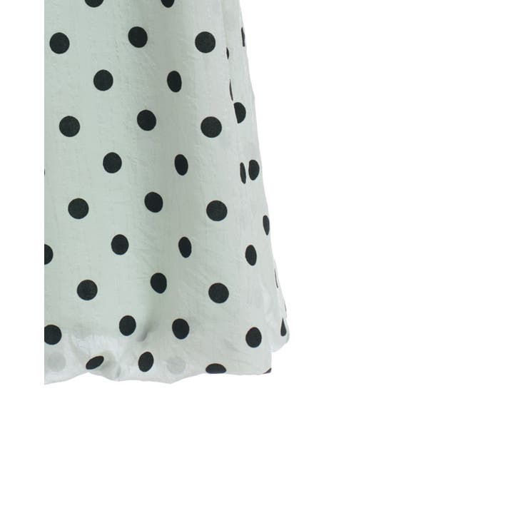 フロッキードットワンピース[品番：IGAW0006031]｜axes femme