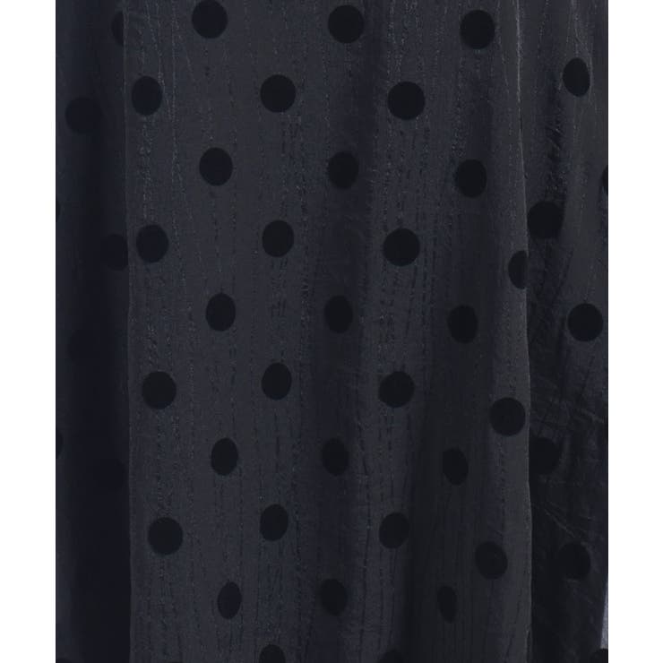 フロッキードットワンピース | axes femme | 詳細画像7 