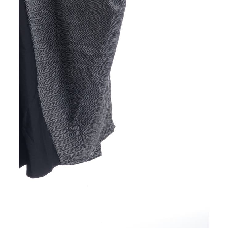 切替変形パーカーワンピース | axes femme | 詳細画像15 