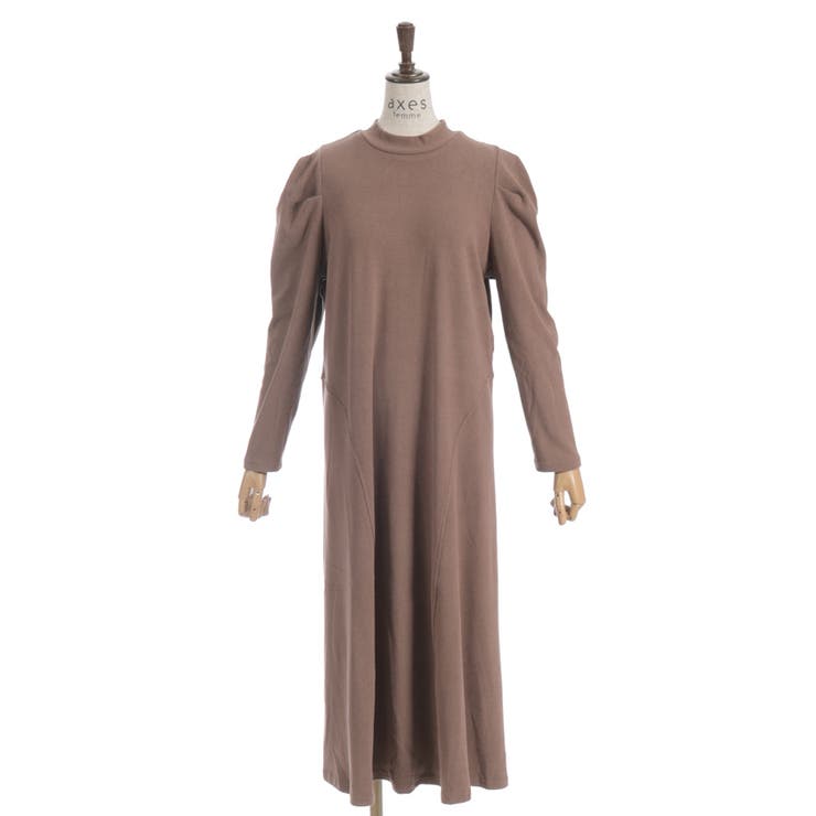 起毛カットタックスリーブワンピース | axes femme | 詳細画像14 