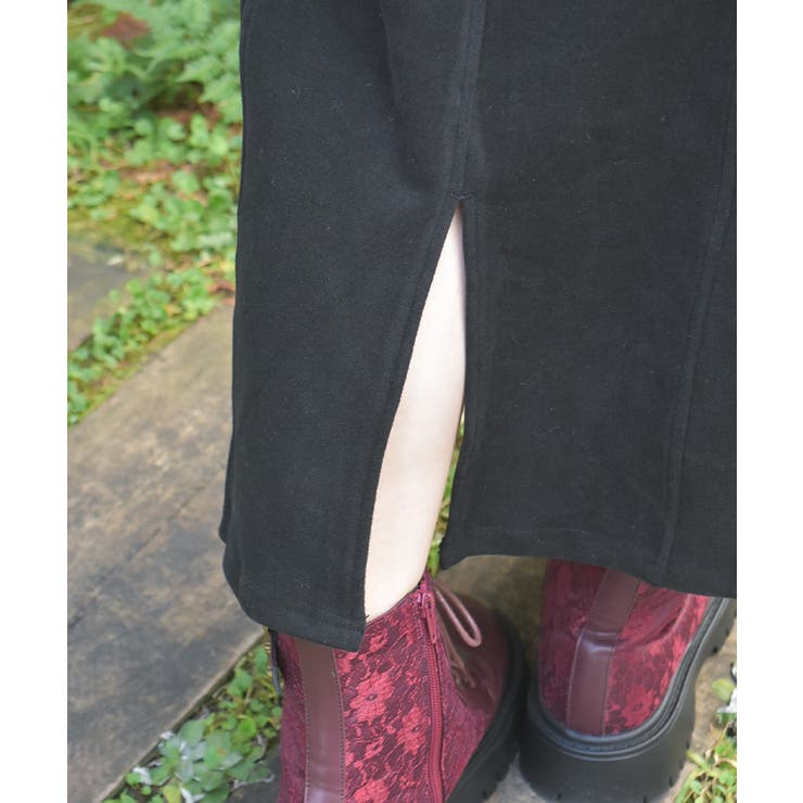 起毛カットタックスリーブワンピース | axes femme | 詳細画像5 