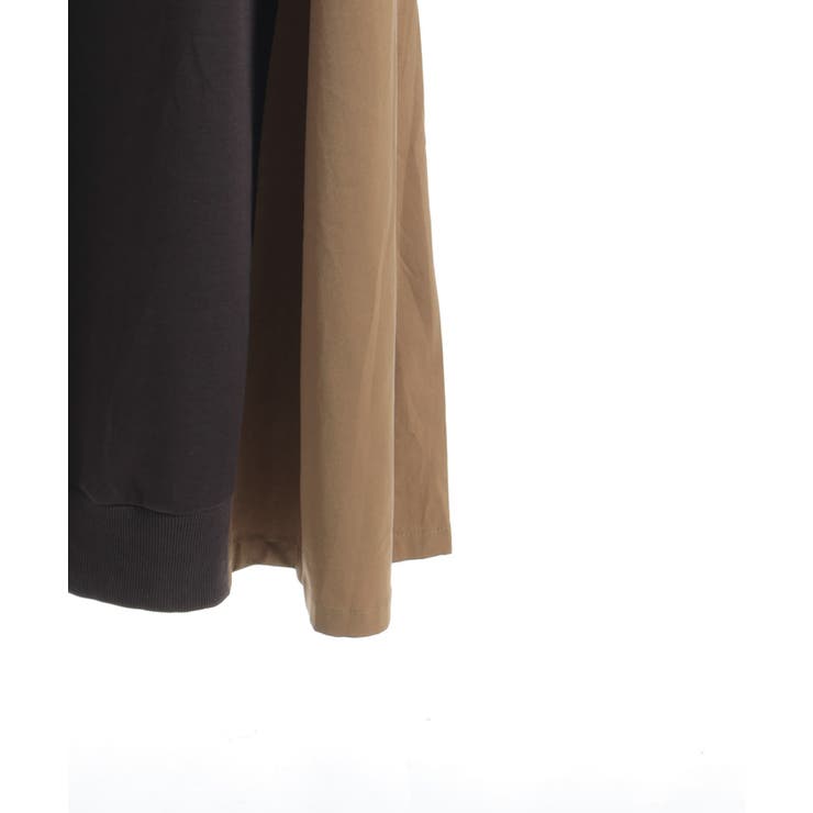 配色パーカーワンピース | axes femme | 詳細画像10 