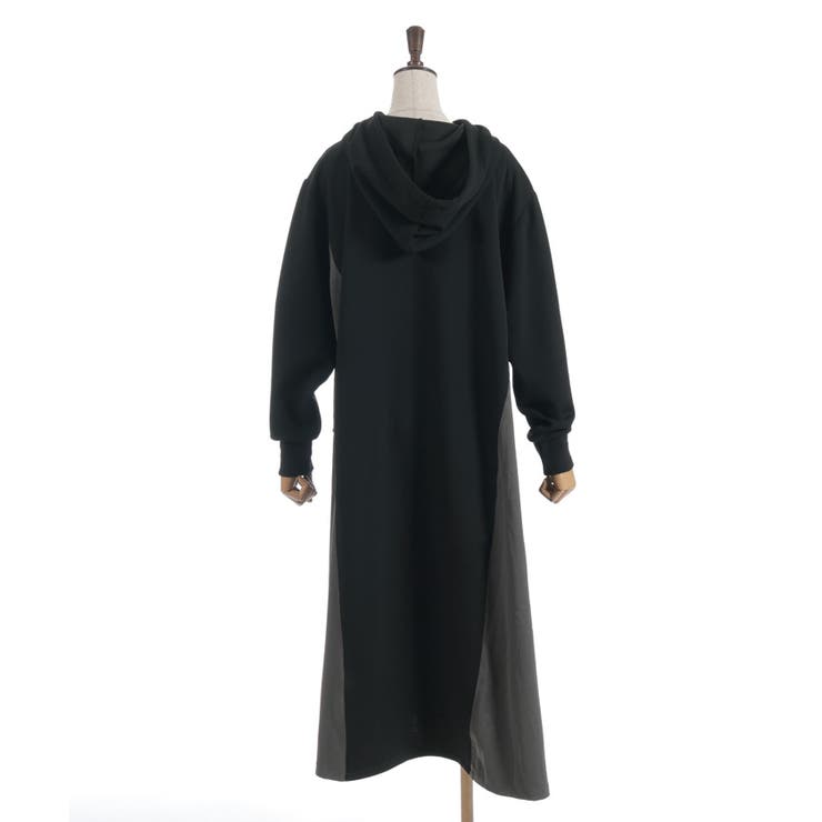 配色パーカーワンピース | axes femme | 詳細画像16 