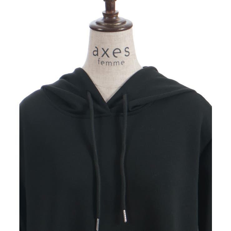 配色パーカーワンピース | axes femme | 詳細画像19 
