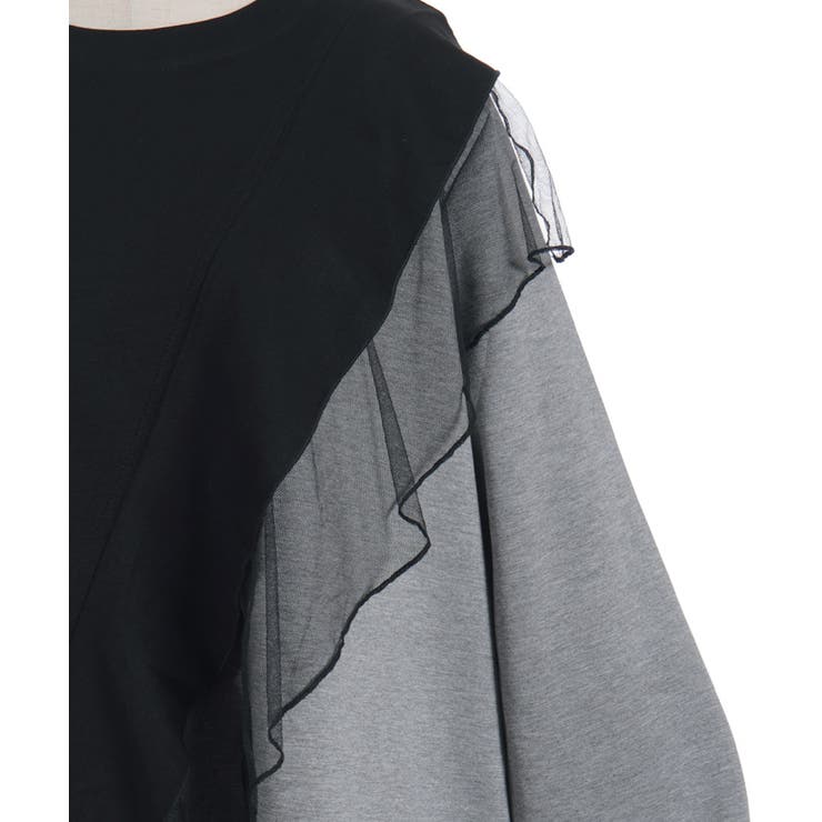 アシメフリルバイカラーワンピース | axes femme | 詳細画像14 